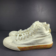 adidas Unisex Nizza Hi Human Made Canvas Sneakers Off White FY5188 US Sz 9