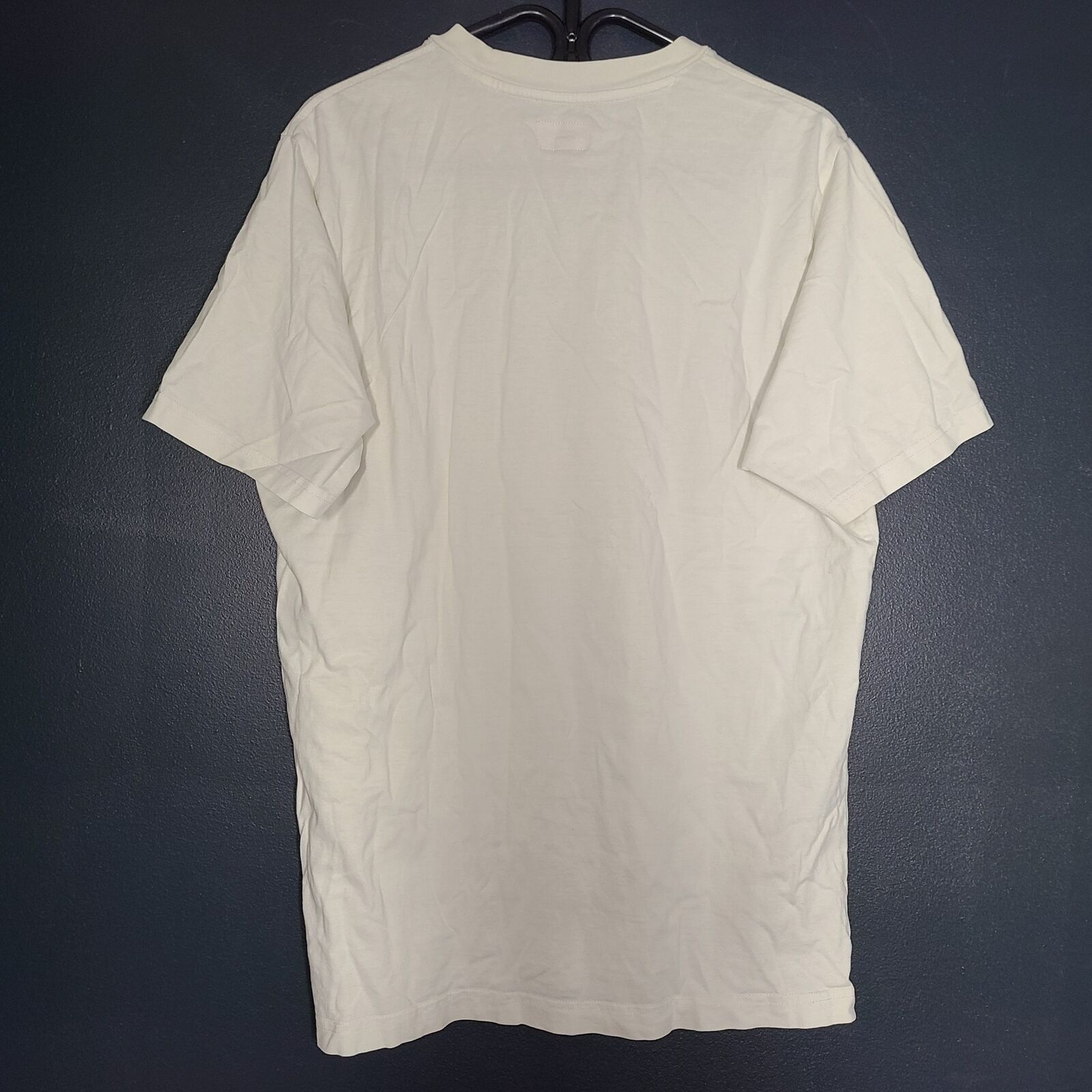 Supreme Men's Gold Bars Tee Shirt "F* All Y'All" Short Sleeve Cotton White Sz M
