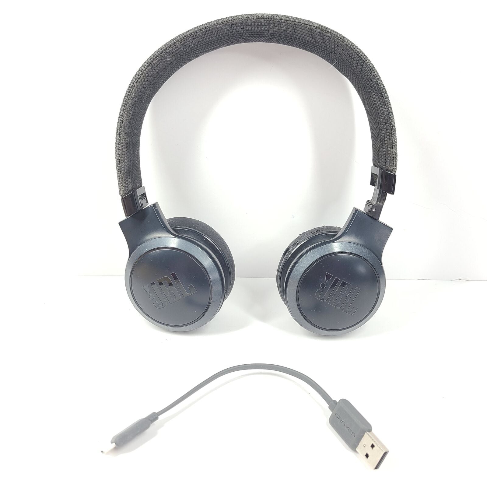 JBL LIVE 400BT Wireless Bluetooth On-Ear Headset - Black V1