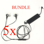5 x Bose QC20i QuietComfort 20i Apple Noise-Cancelling Earbuds QC20i Gray/Brown