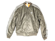 Adidas Originals Men's Trefoil Padded Bomber Jacket ED5826 Olive Green Sz S