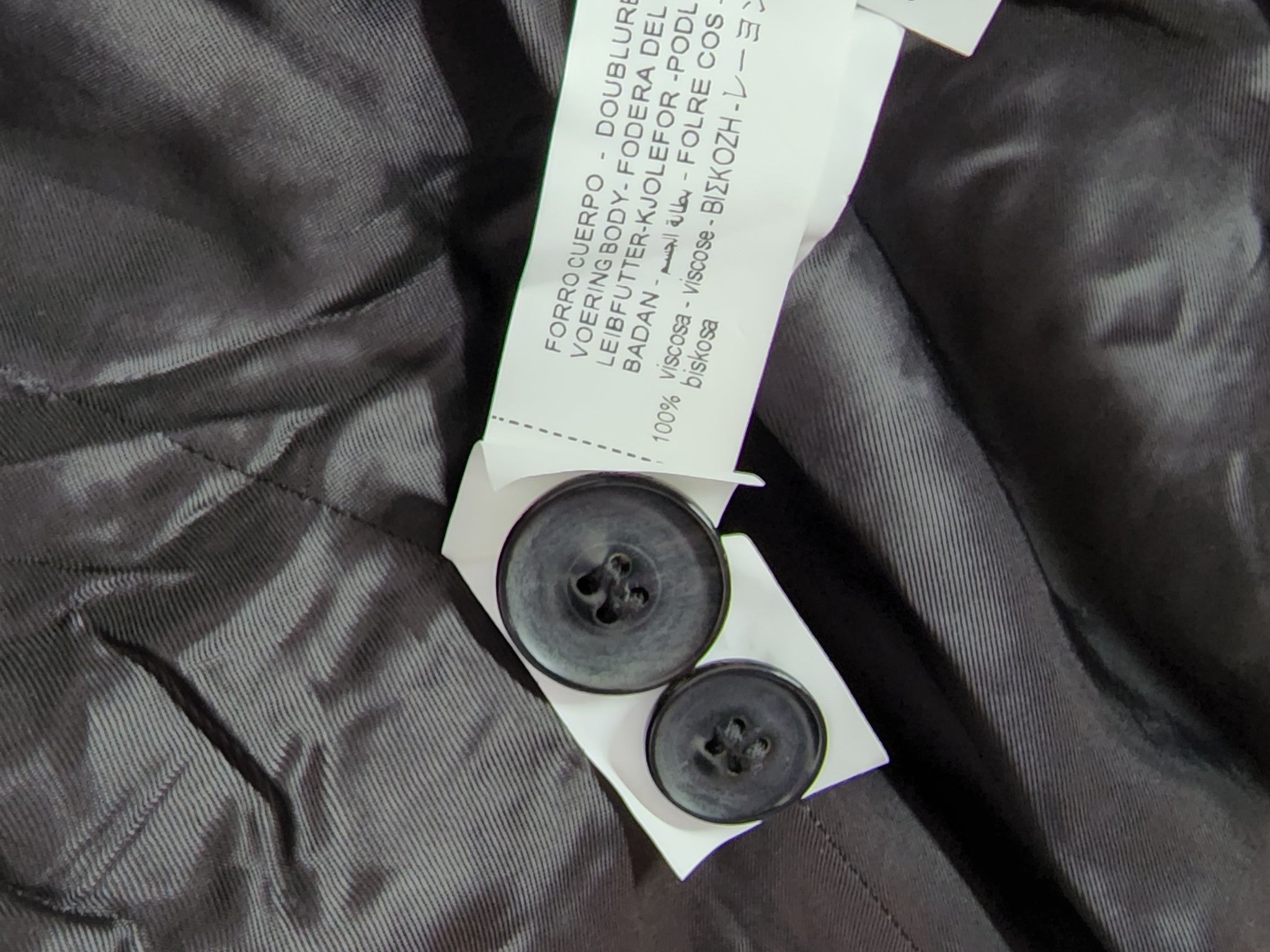 Zara Women's 100% Wool Fitted Blazer Suit Jacket Black Sz M