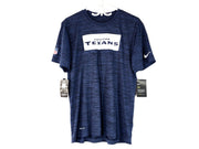 Houston Texans Nike Sideline 2020 Performance Men's T-Shirt Blue Dri-FIT Sz M