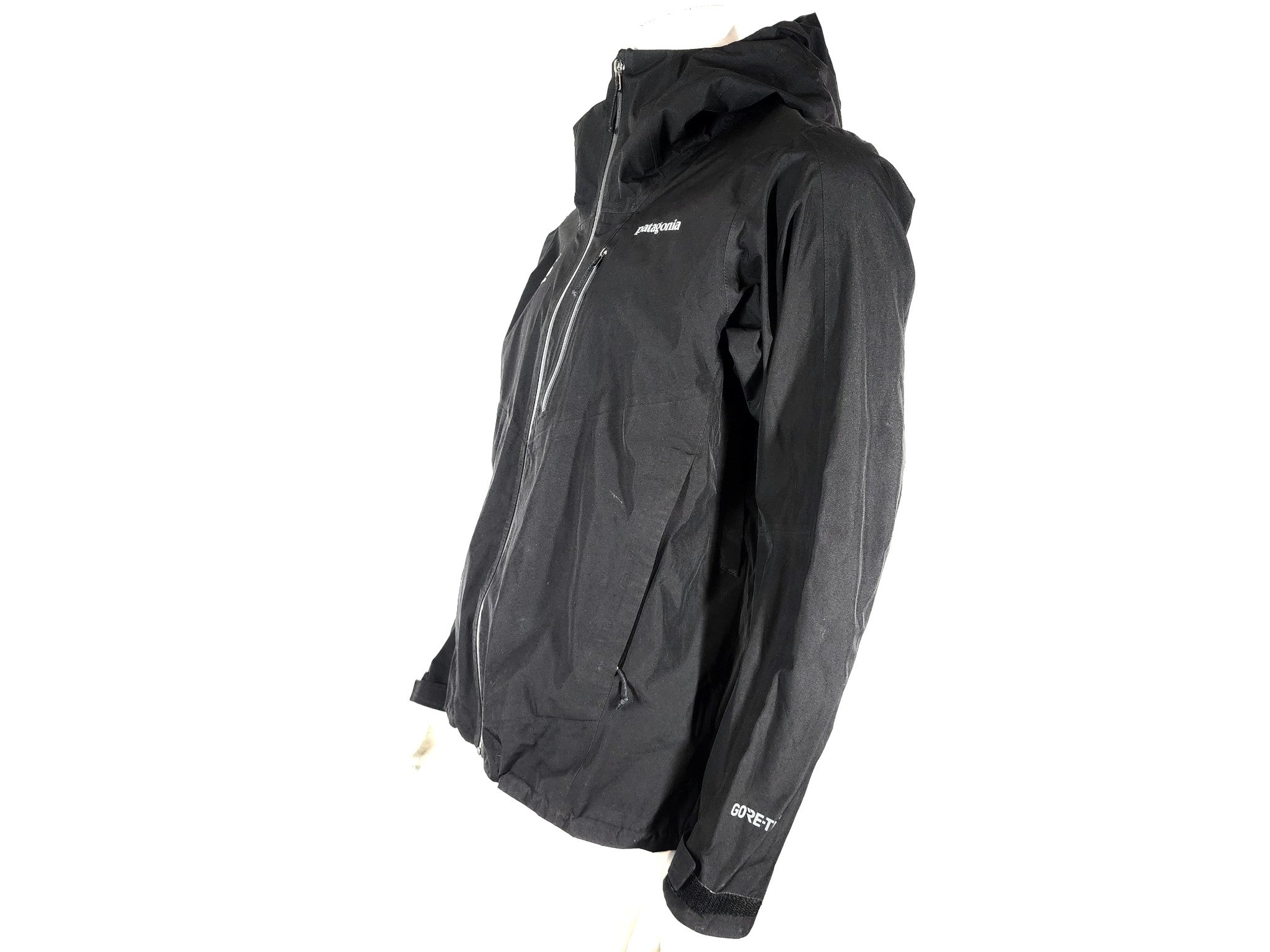 Patagonia Men's Calcite Waterproof Rain Jacket Black Sz S
