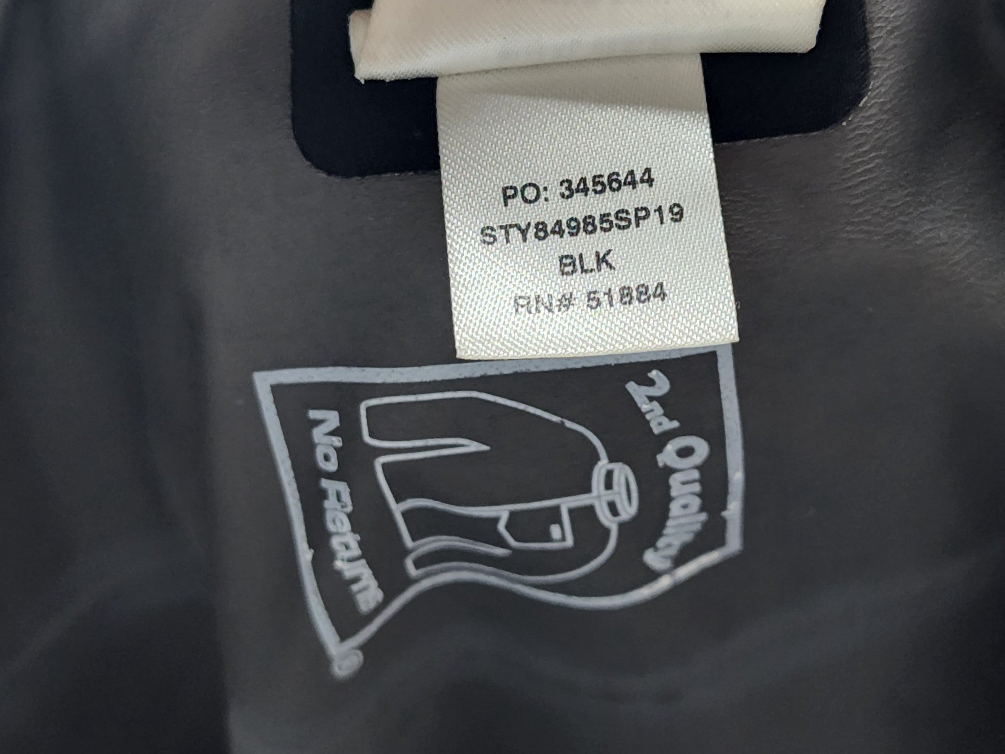 Patagonia Men's Calcite Waterproof Rain Jacket Black Sz S