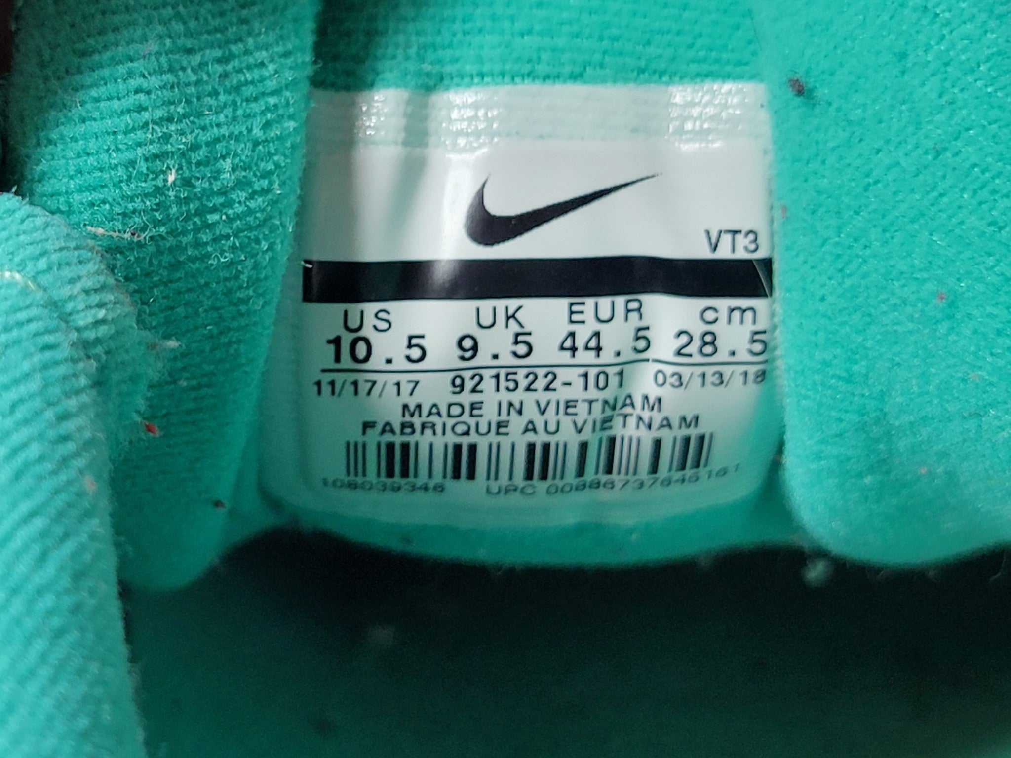 Nike Air MAX 97 'South Beach' Shoes 921522-101 Sneakers White Green Pink Sz 10.5