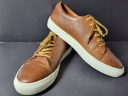 Matinique Men's Madir Leather Lace Up Sneakers Shoes Brown US Sz 9