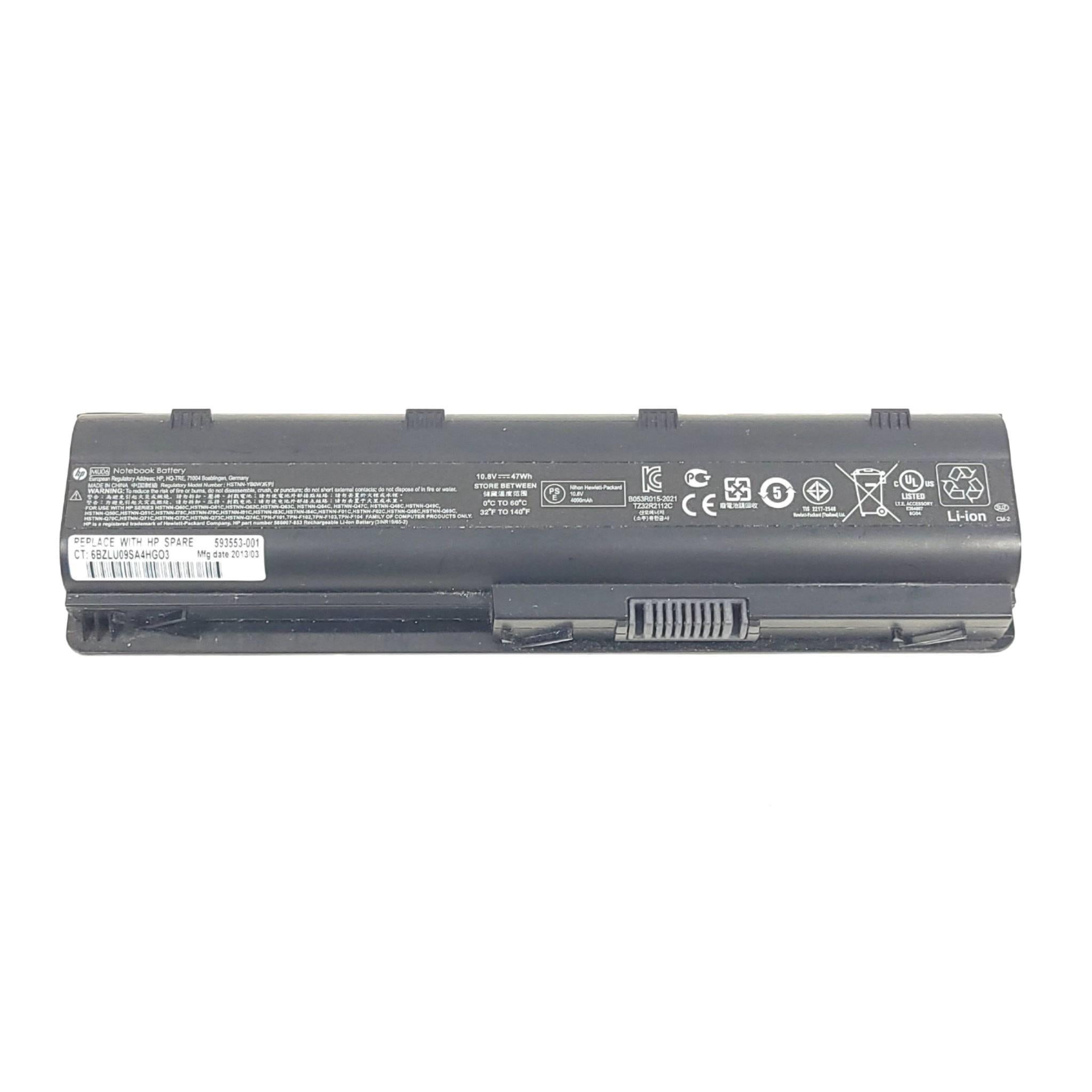Genuine OEM HP MU06 593553-001 Original Notebook Laptop Battery 10.8V