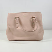 Kate Spade Larchmont Avenue Evangelie Pink Warm Vellum Leather Satchel WKRU5376
