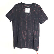Desigual Men's 'Hector' Short Sleeve Jacquard Shirt T-Shirt Sz L