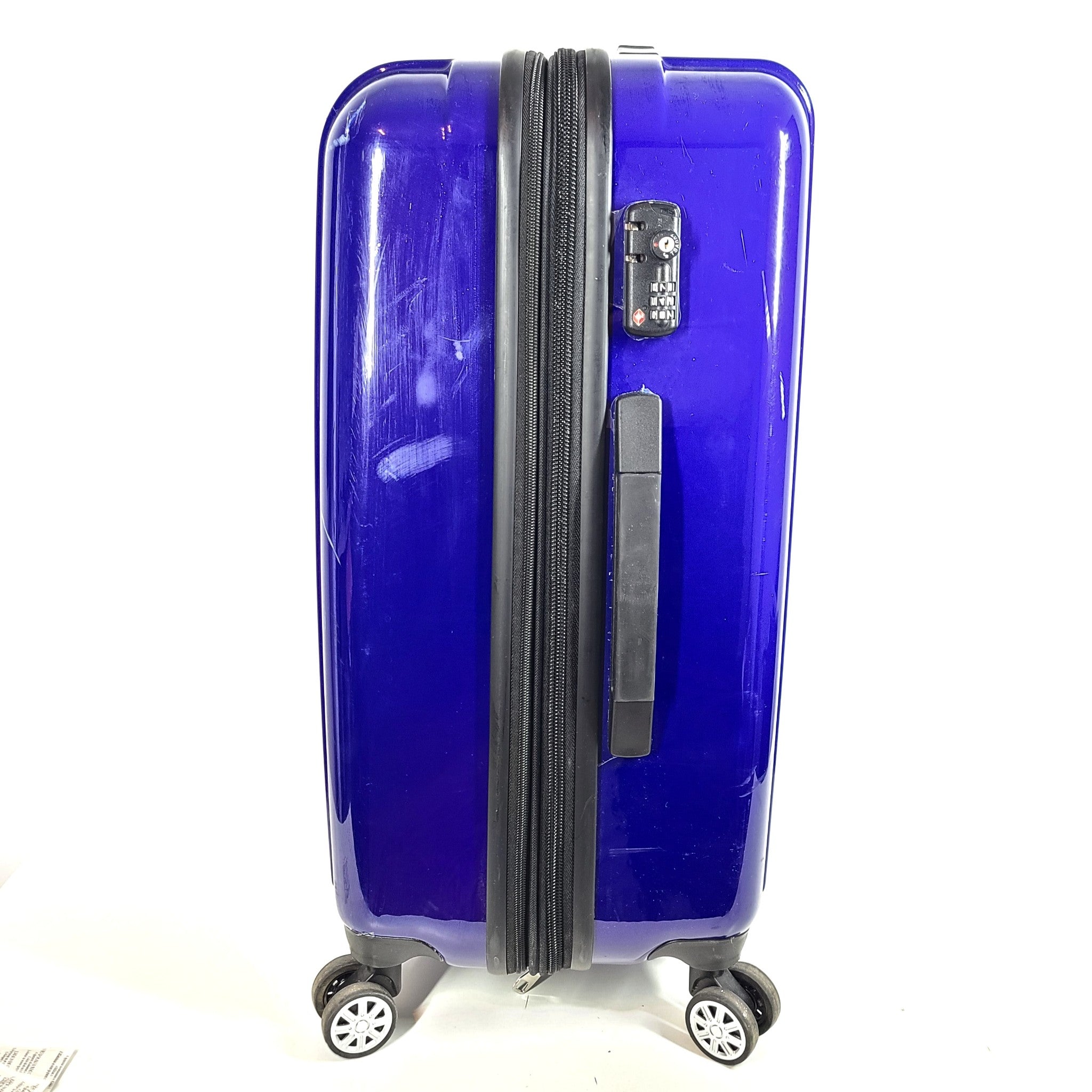 Explorer Classic Collection 25" Expandable Hardcase Locking Spinner Luggage Blue