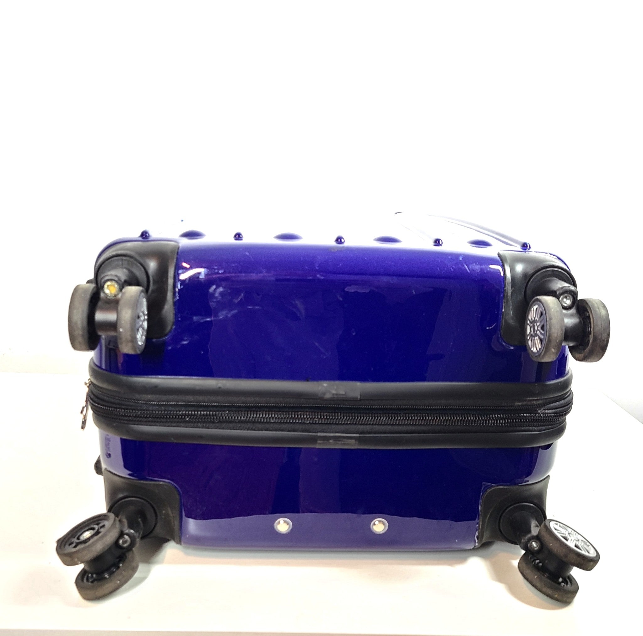 Explorer Classic Collection 25" Expandable Hardcase Locking Spinner Luggage Blue