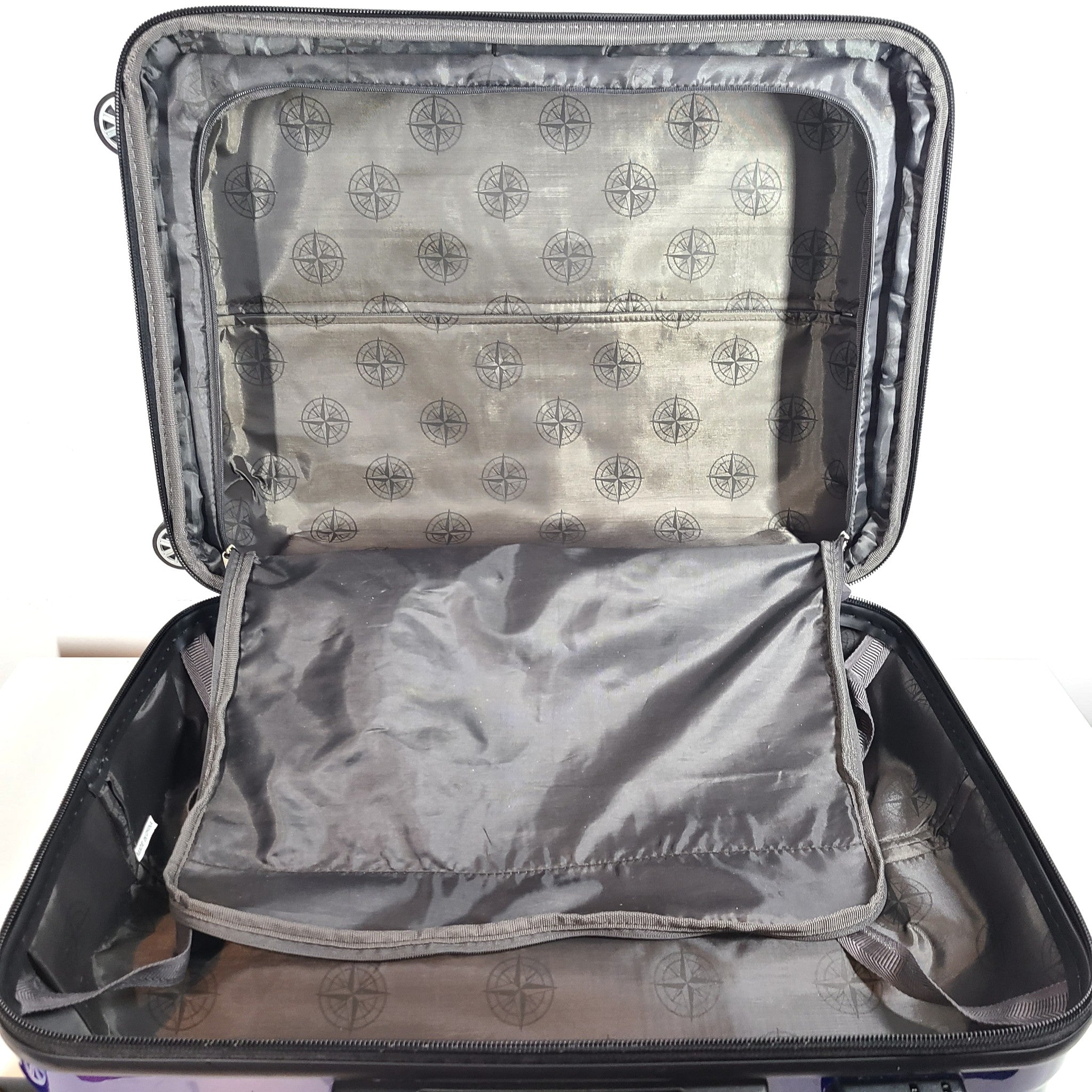 Explorer Classic Collection 25" Expandable Hardcase Locking Spinner Luggage Blue