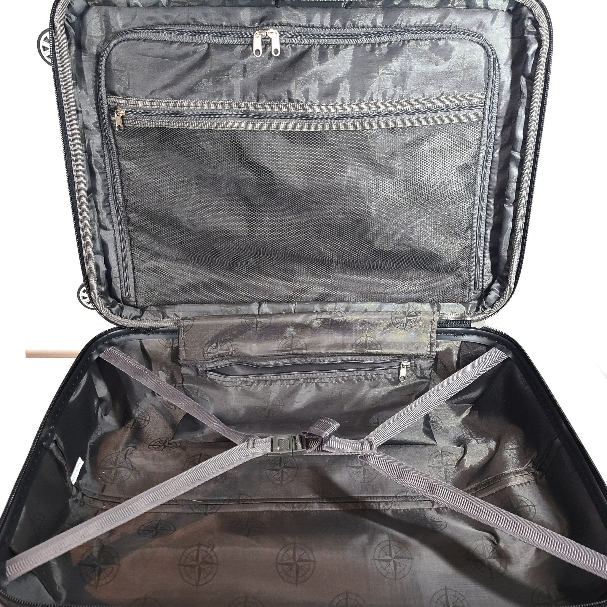 Explorer Classic Collection 25" Expandable Hardcase Locking Spinner Luggage Blue