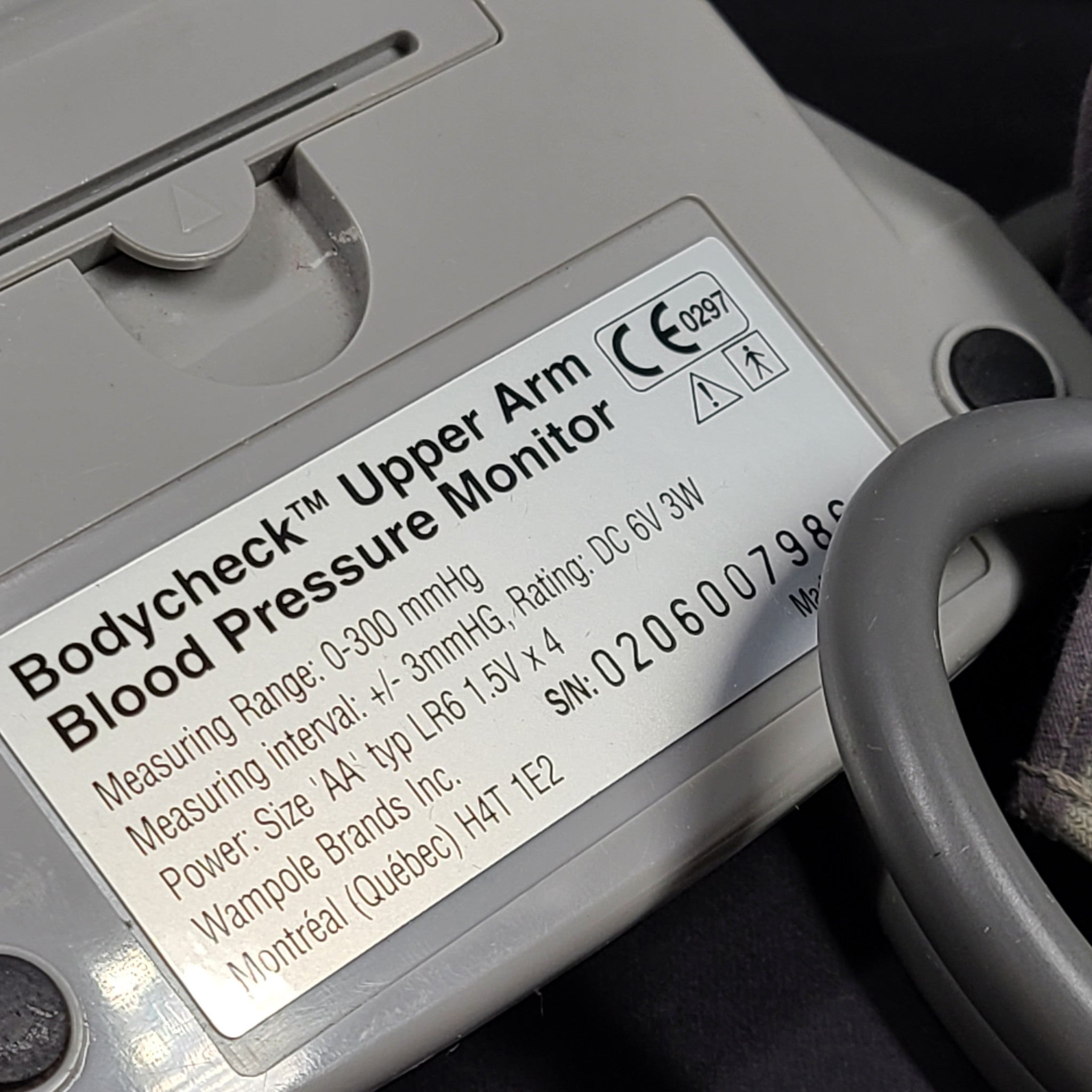 Bodycheck At Home Upper Arm Blood Pressure Monitor