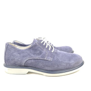 Igi & Co Men's 1601200  Lace-up Shoes Suede Micro Perforated Blue US 8 EUR 41