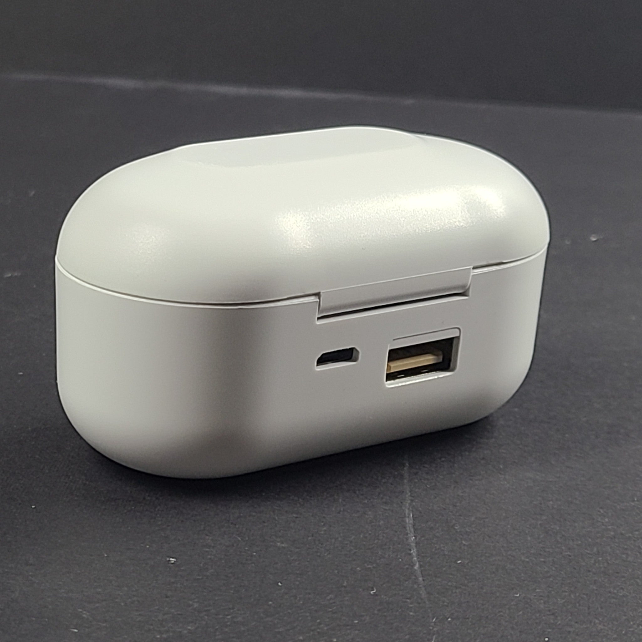 TWS True Wireless Earbuds V5.0 Bluetooth Earphones w/ Charging Case White