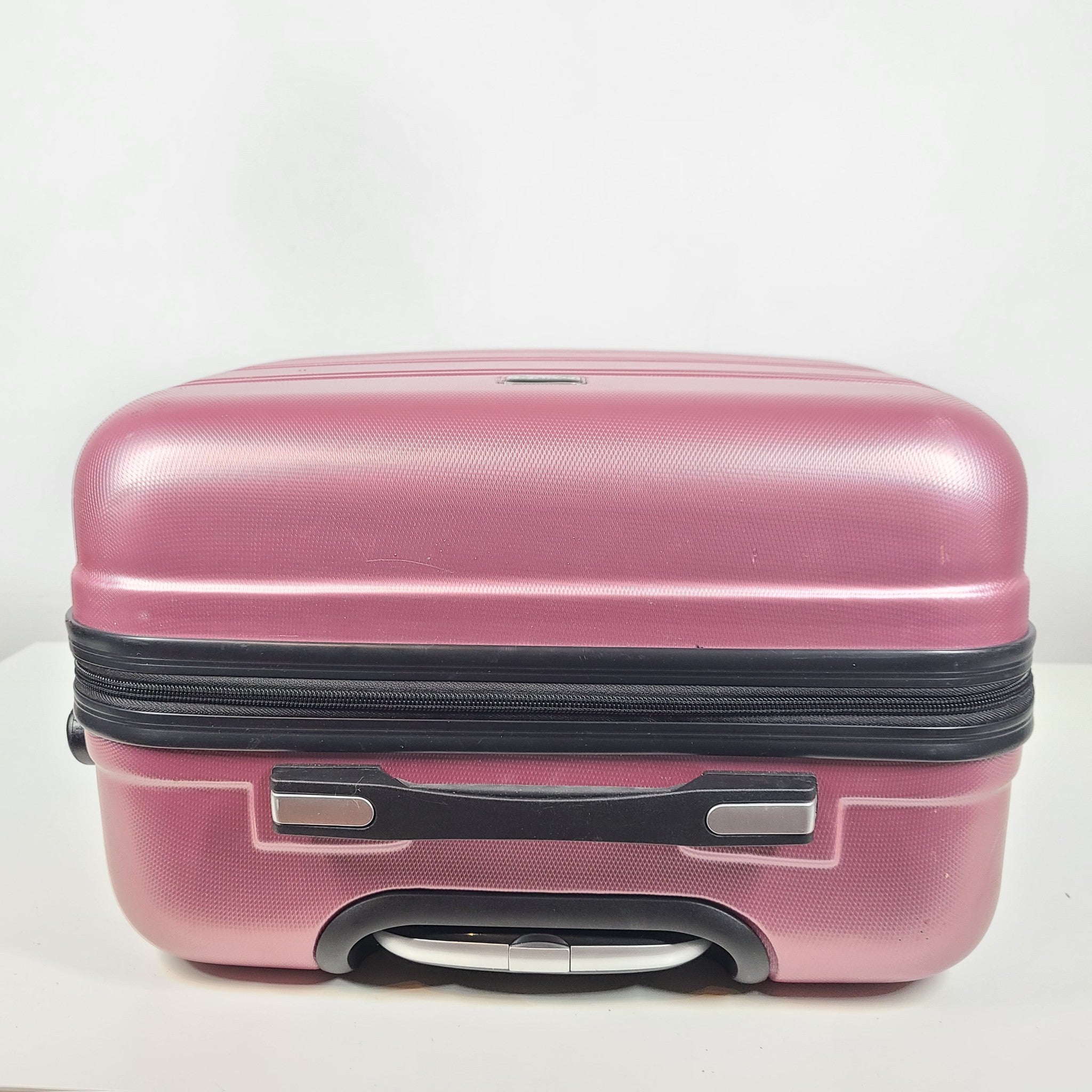 Baleo Paris 25" Hardside Spinner Hard Shell Locking Luggage Metallic Pink