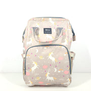 MIGER Diaper Bag Backpack Multi-Function Unicorn Baby Nappy Bag