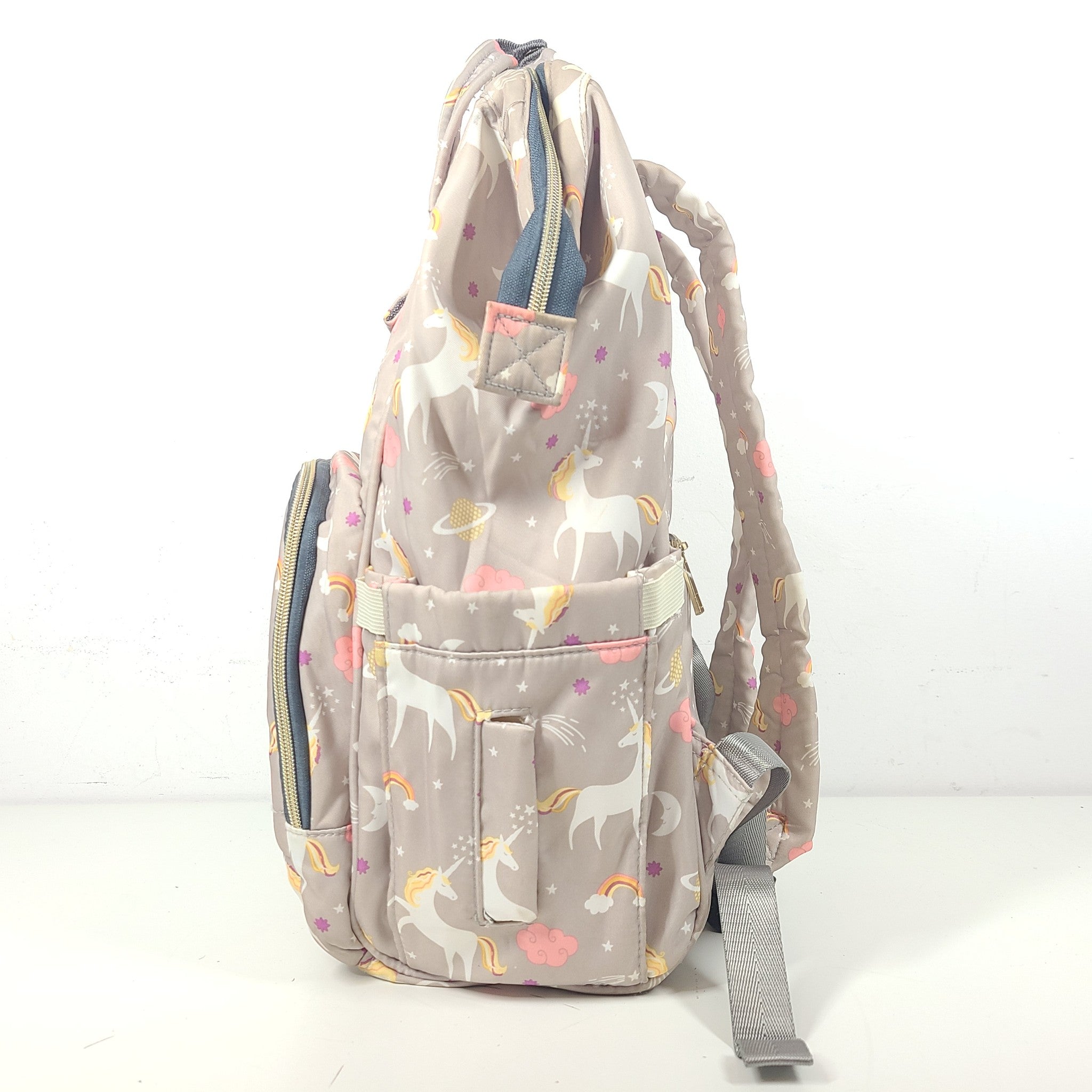 MIGER Diaper Bag Backpack Multi-Function Unicorn Baby Nappy Bag