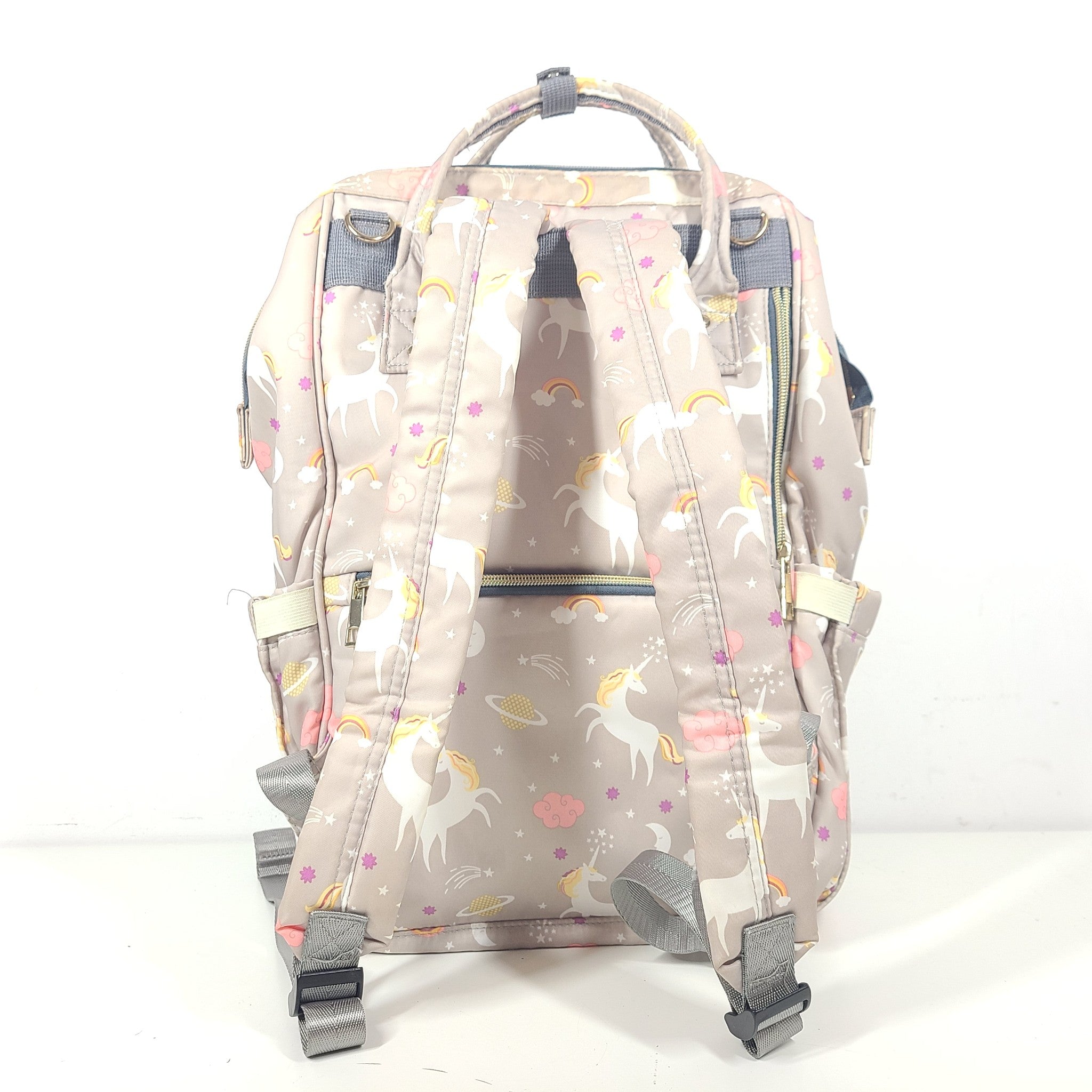 MIGER Diaper Bag Backpack Multi-Function Unicorn Baby Nappy Bag