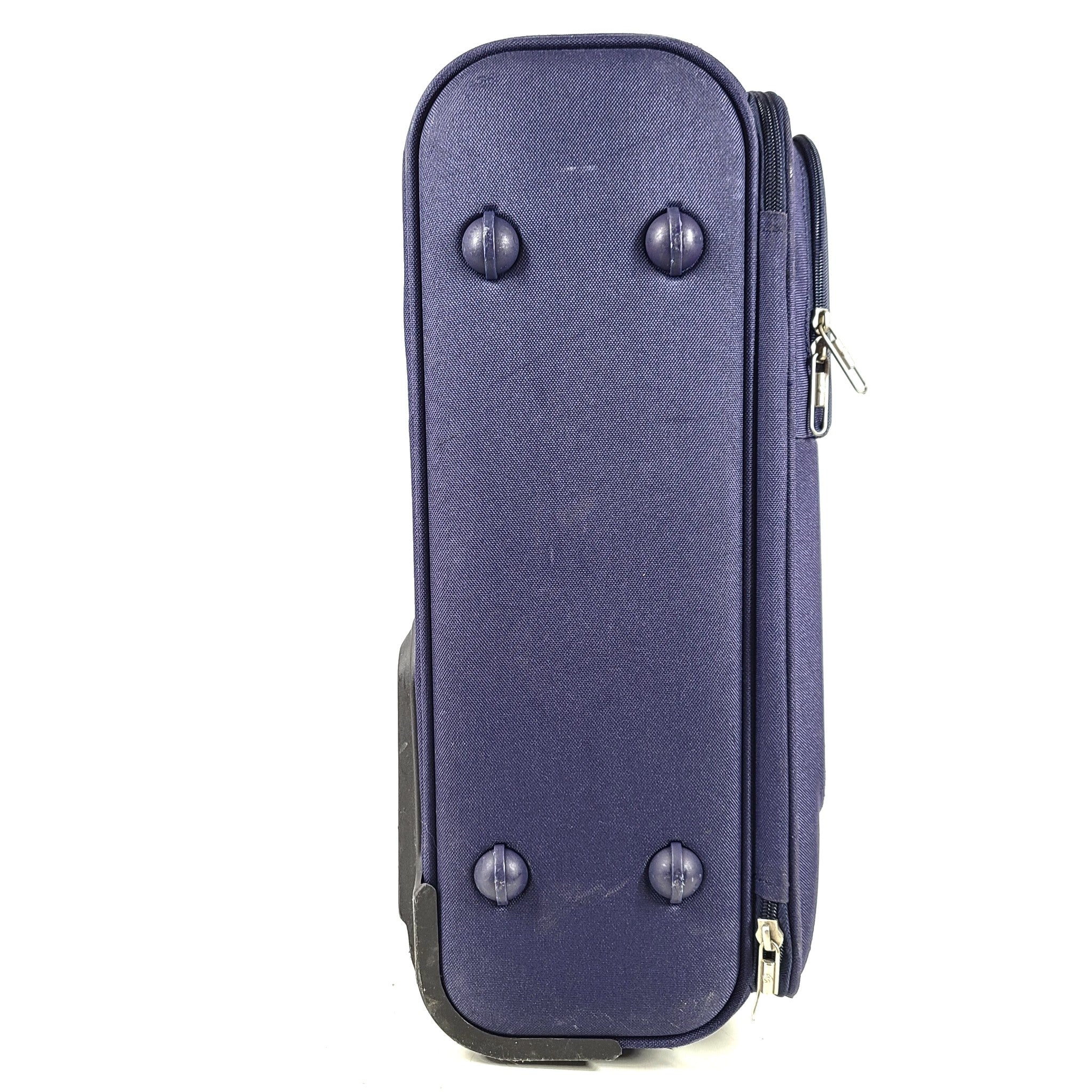 Samsonite 20" Carry On Softside Locking Luggage Two Wheel Lightweight Crown Blue