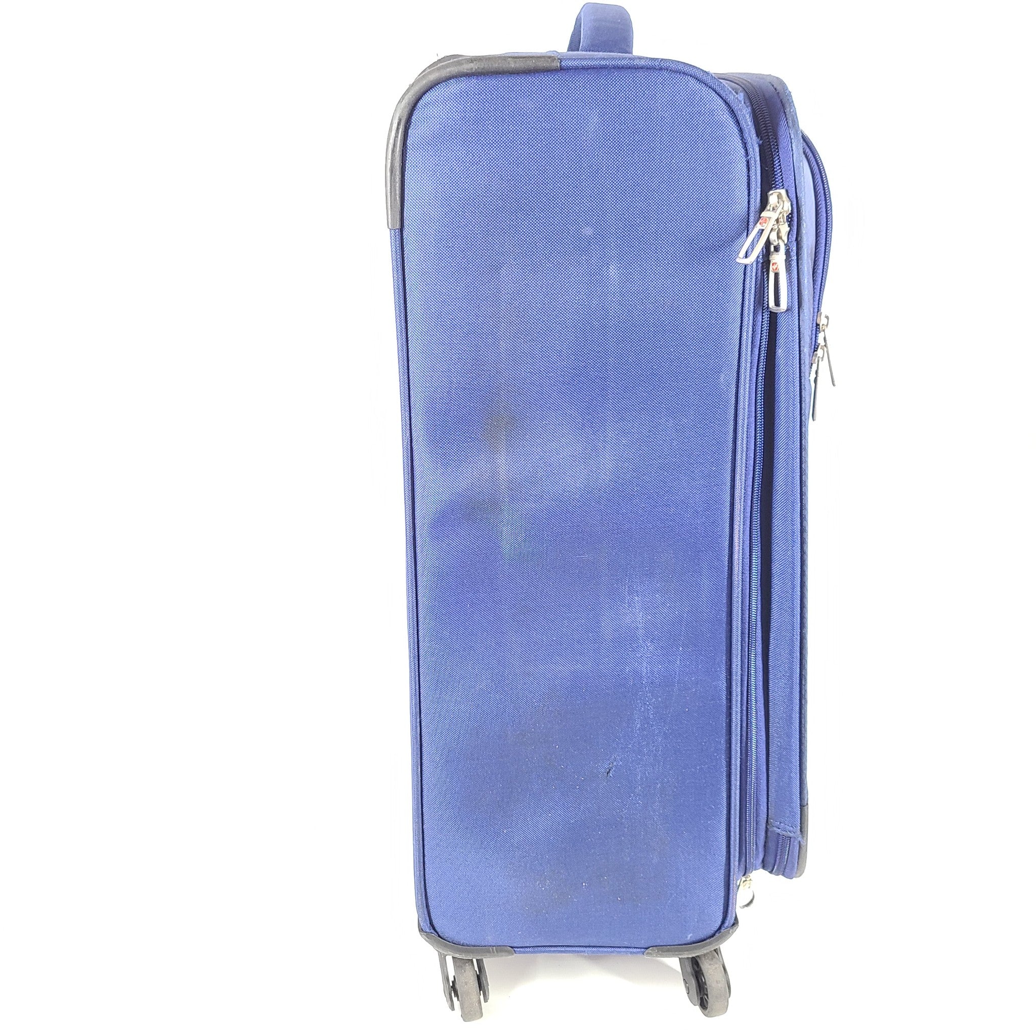 Swiss Gear 26" Spinner Luggage Softshell Expandable Blue