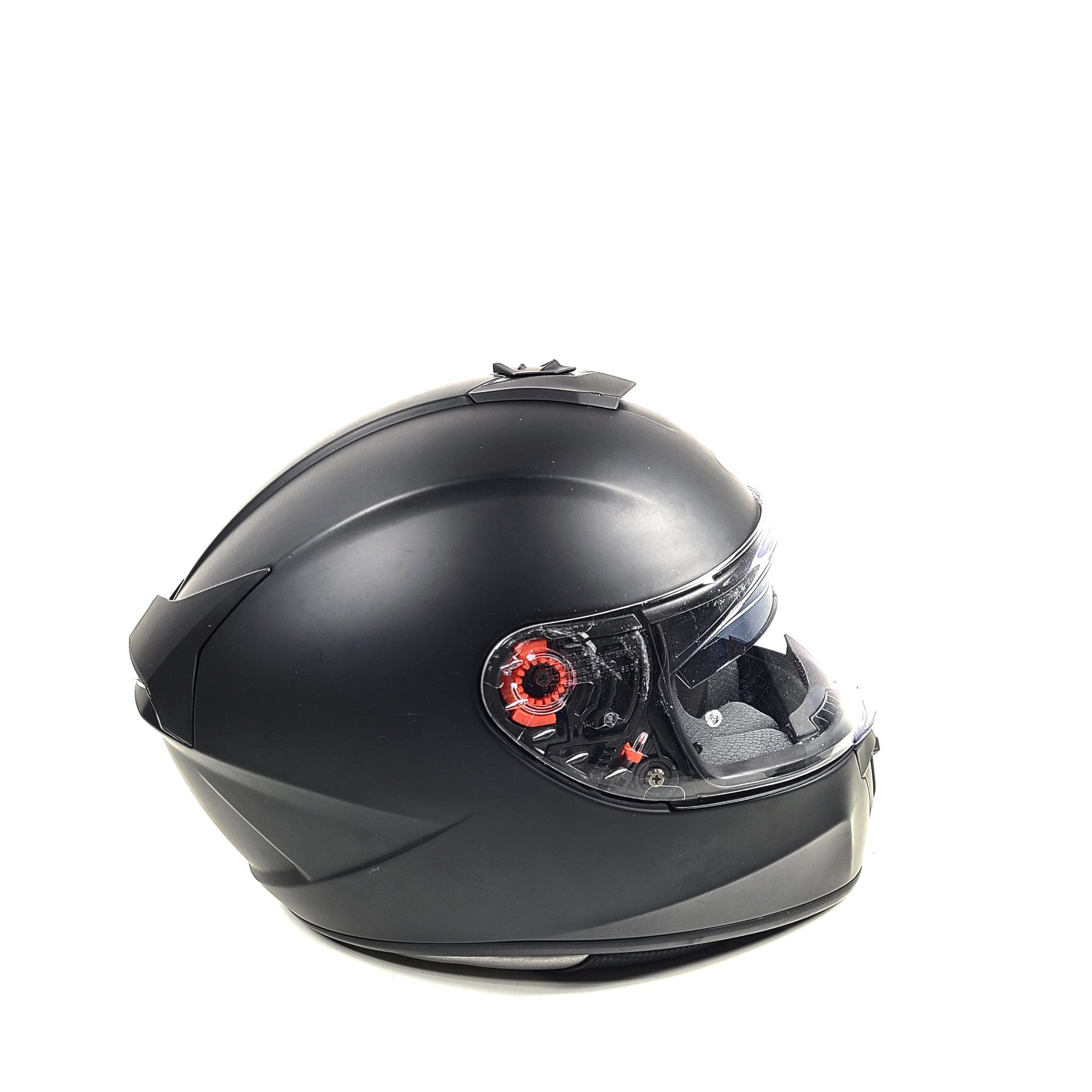 Joe Rocket RKT 15 Motorcycle Helmet Solid Matte Black Sz L 59-60 cm