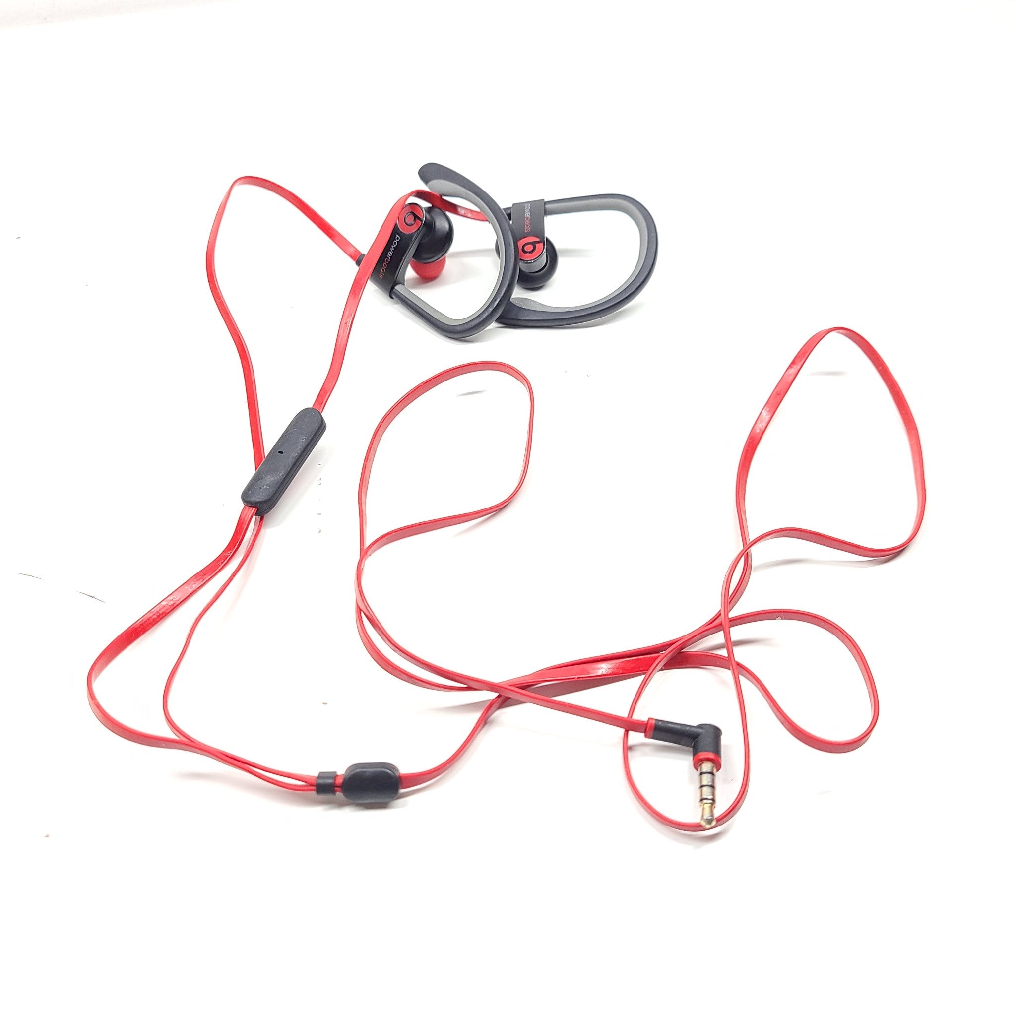 Beats by Dr. Dre Powerbeats Wireless Earphones -  Black/Red - DAMAGE!