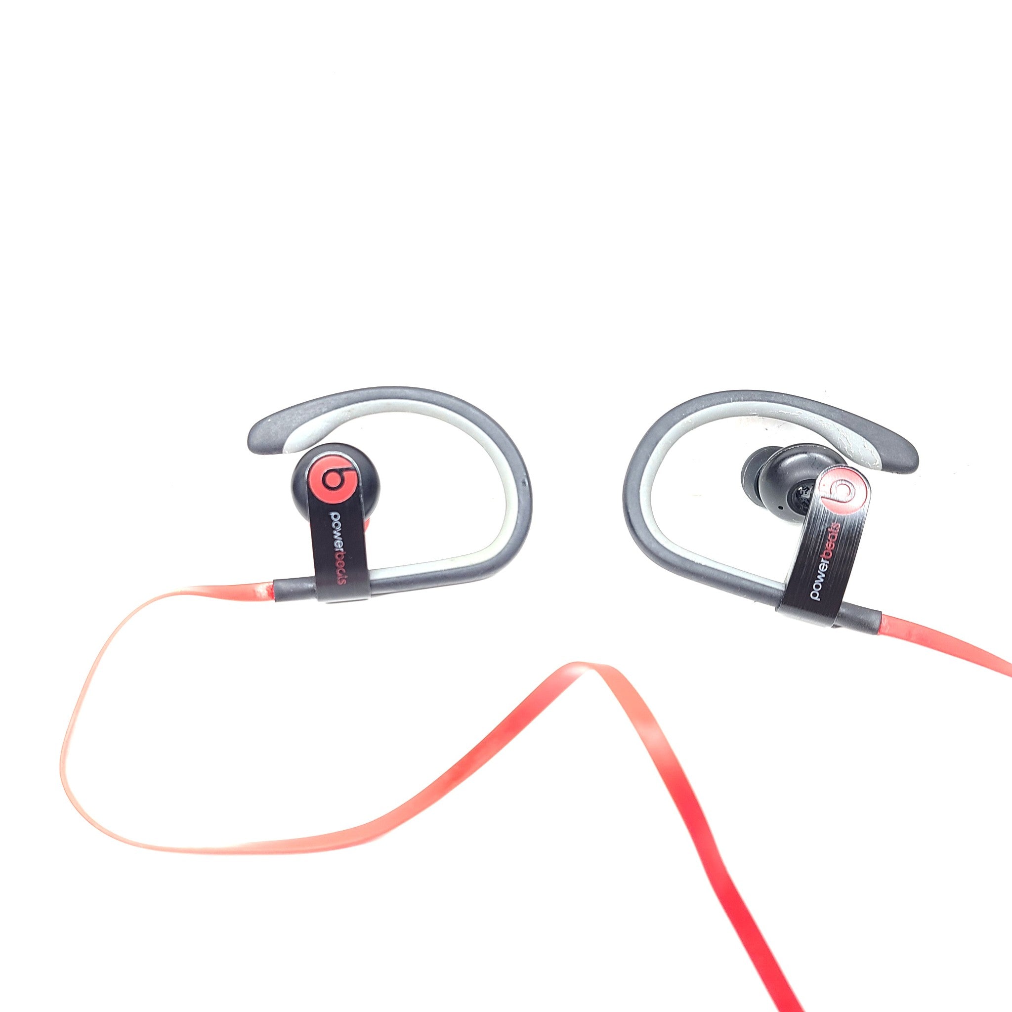 Beats by Dr. Dre Powerbeats Wireless Earphones -  Black/Red - DAMAGE!