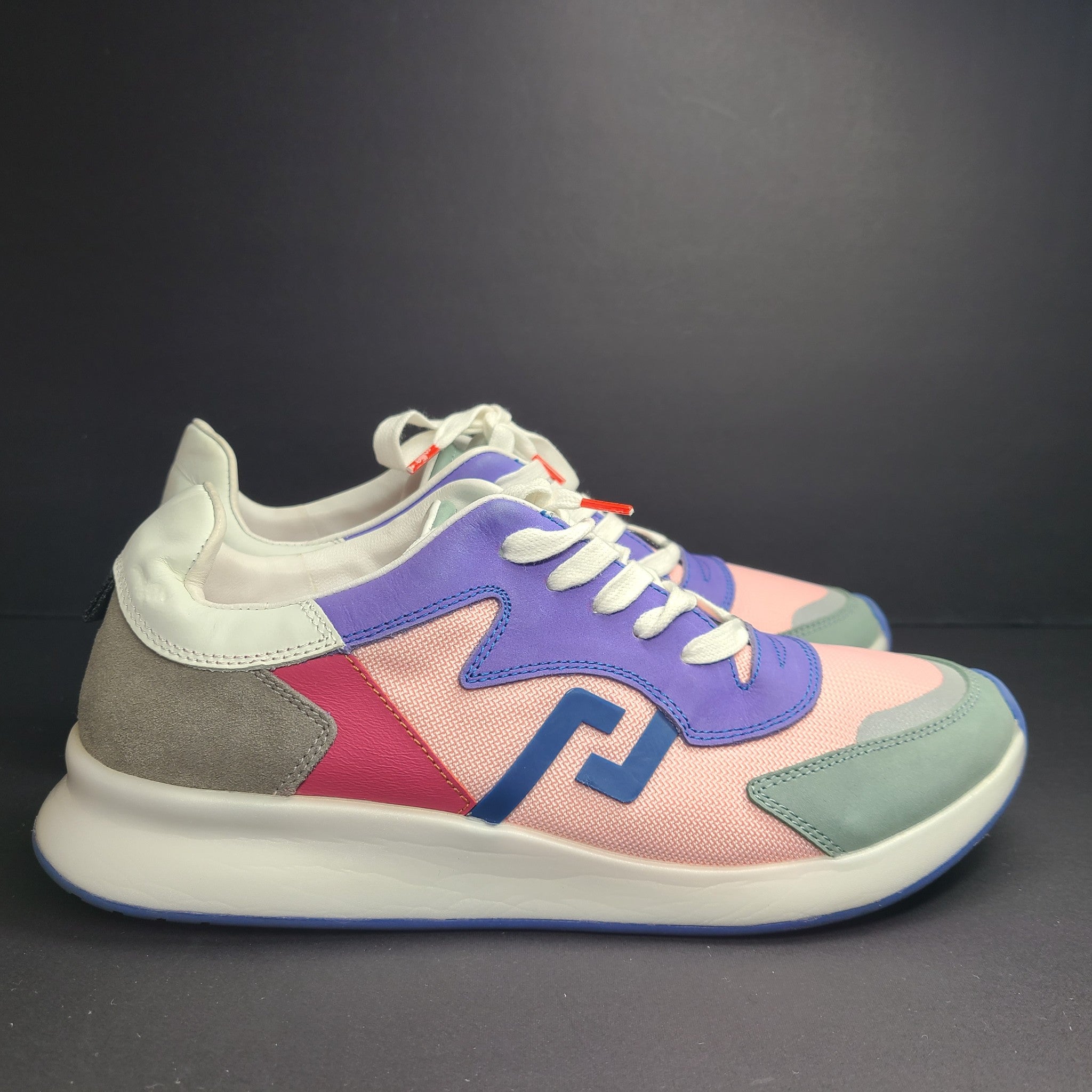 Rollie Women's Weekender Cobalt Clash Sneakers Sz 10