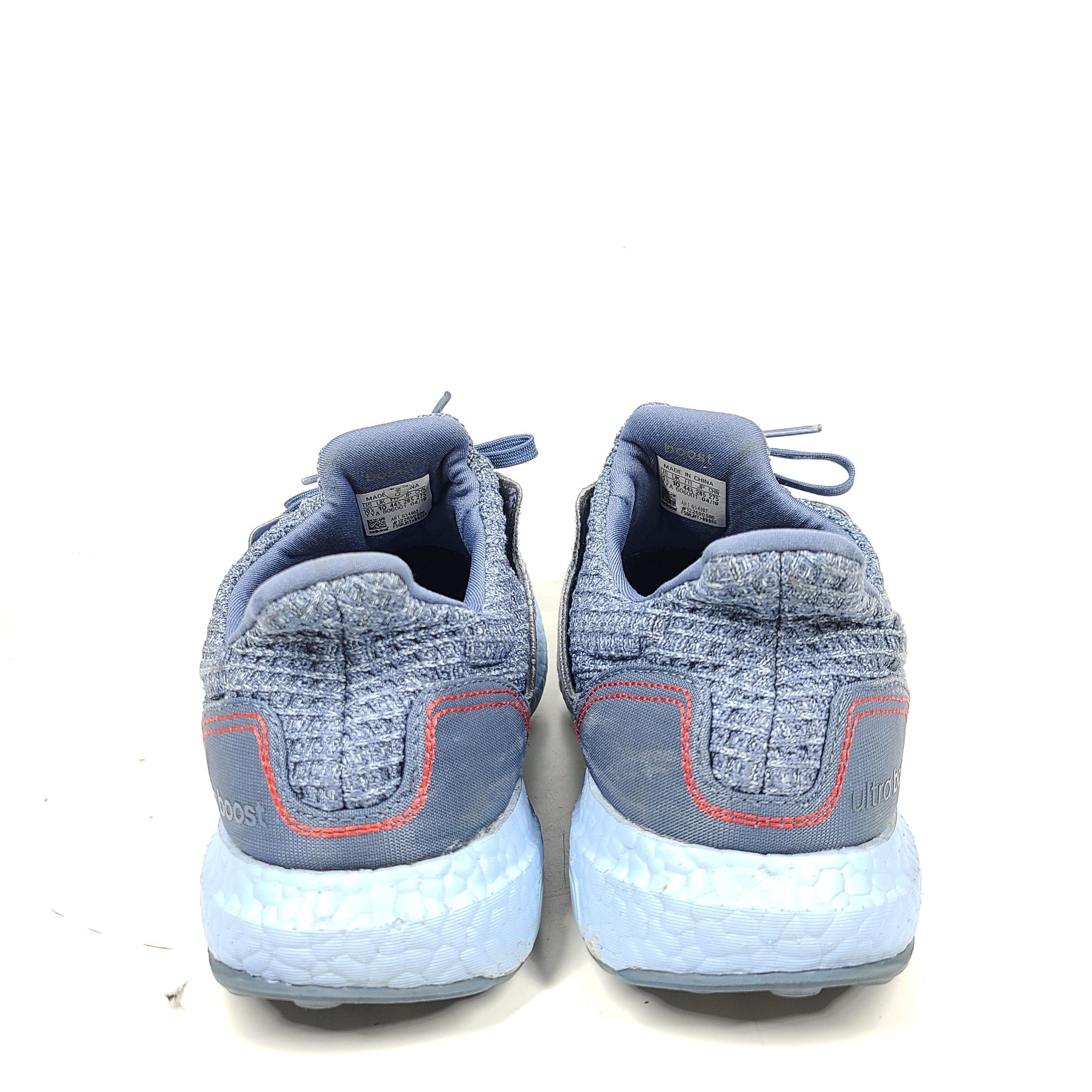 Adidas Men's Ultra Boost 4.0 Tech Ink Glow Blue Size 10.5 Running Shoes G54002