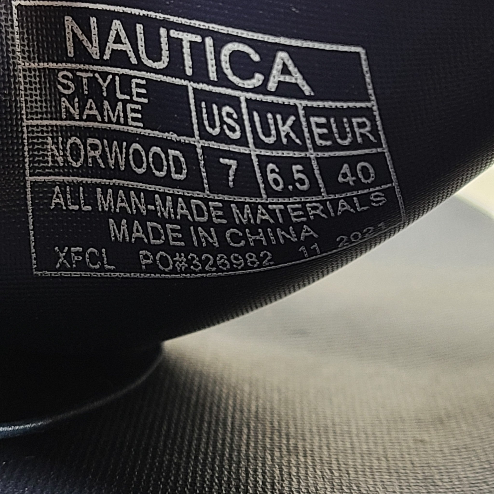 Nautica Men's Norwood Athletic Slides Comfort Sandals Navy Sz 7