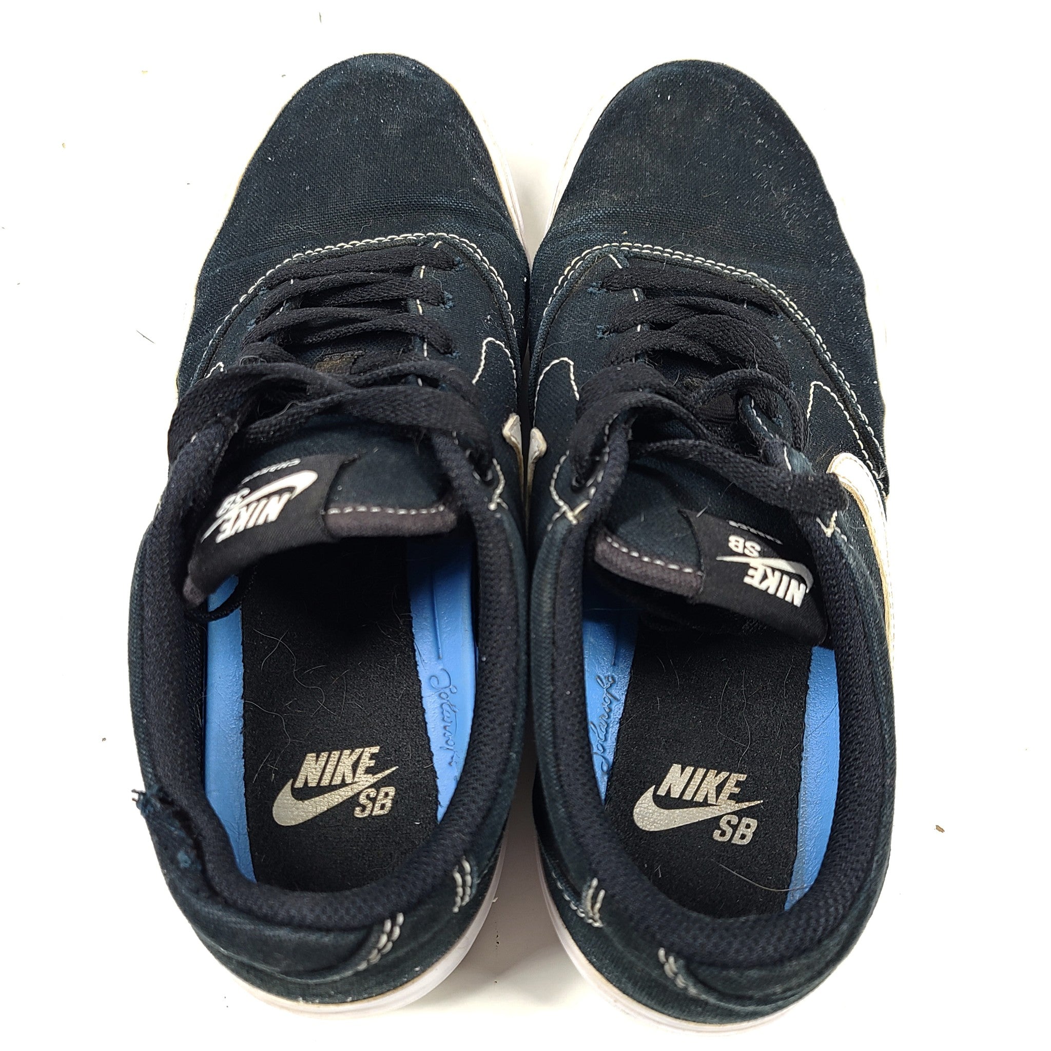 Nike Men's Charge Canvas SB 'Black White' Skateboard Sneakers CD6279-006 Sz 7