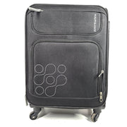 Kamiliant 22" Spinner Carry On Cabin Luggage Soft Shell Locking Durable Black
