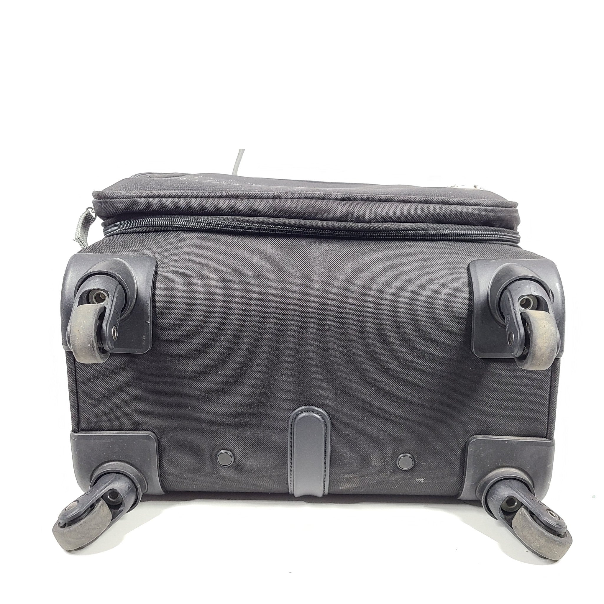 Kamiliant 22" Spinner Carry On Cabin Luggage Soft Shell Locking Durable Black