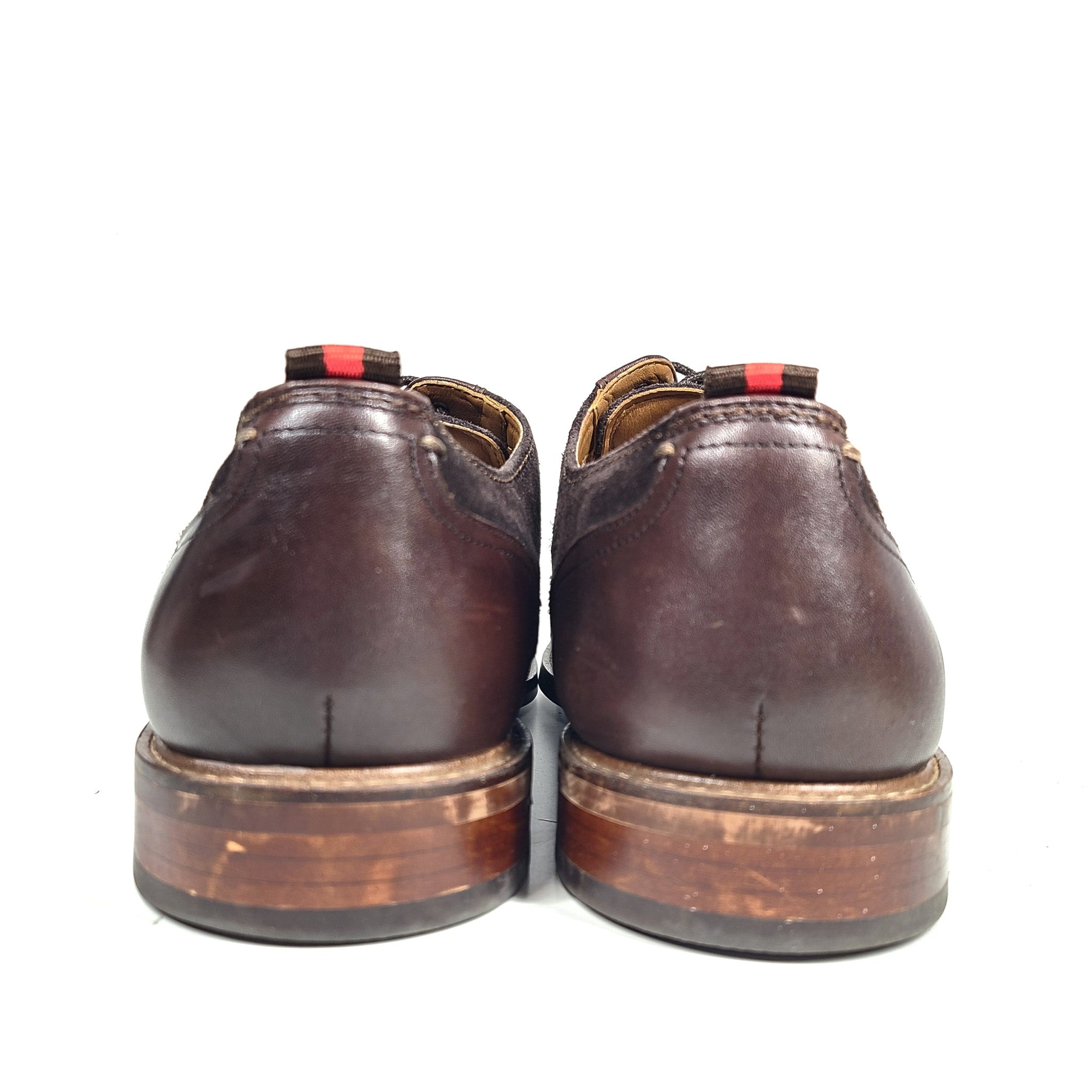 Steve Madden Men's Carlyle Brown Suede Oxford Shoes US 12