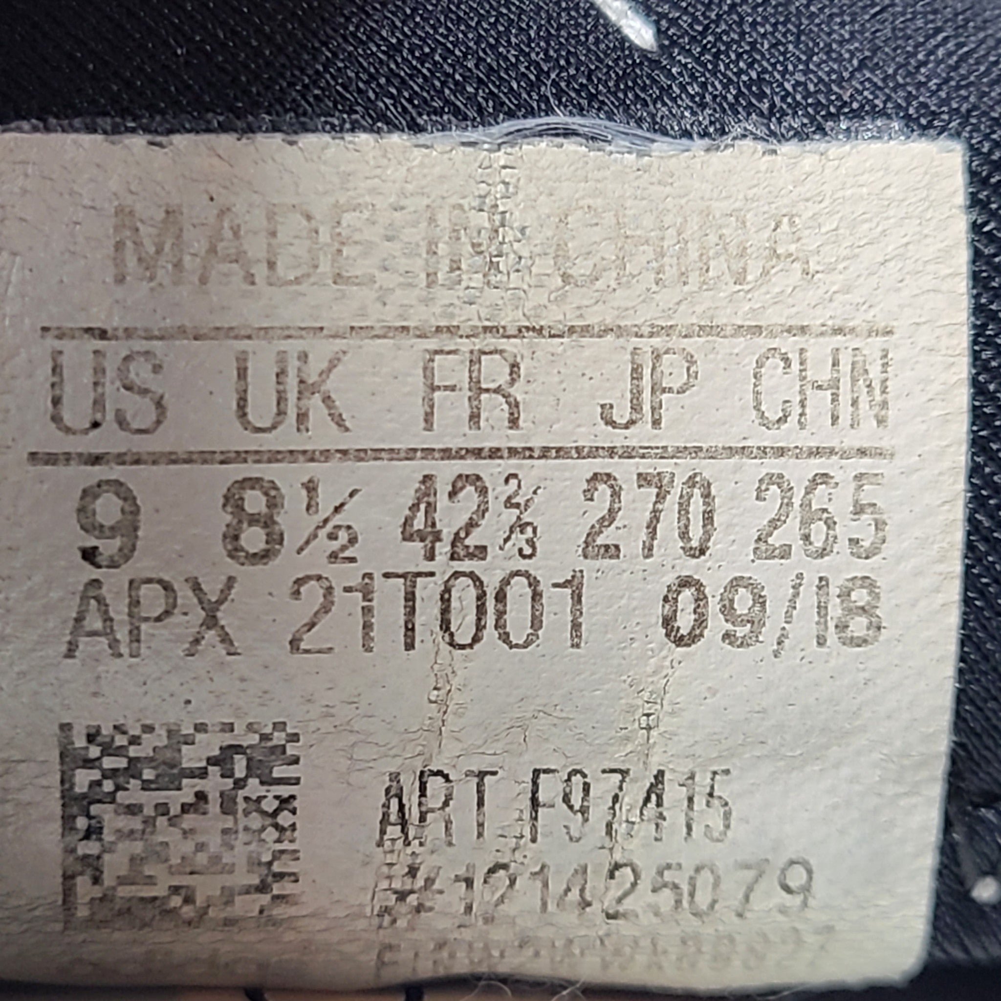 adidas x Y-3 Kaiwa Leather White/Black F97415 Men's Sneakers Size 9 WORN READ