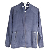 Adidas Originals Women's Knit Tennis Golf Jacket Legend Ink Blue DQ2952 Sz M