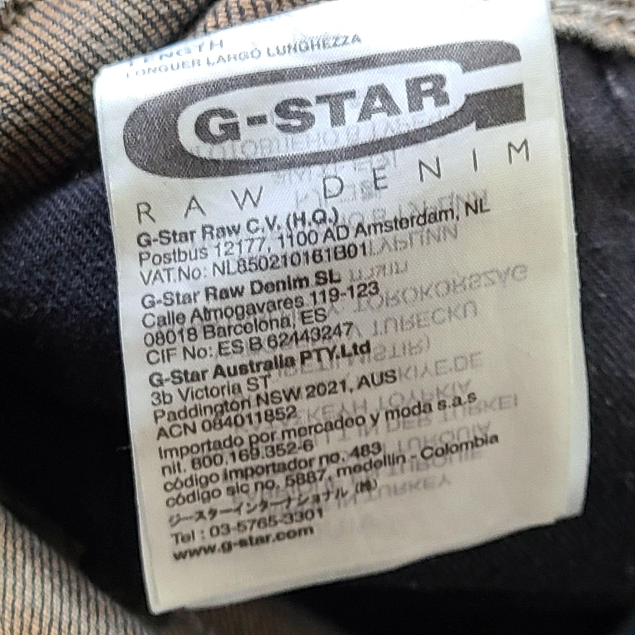 G-Star Raw Women's Midge Straight Jeans Low Cut Sz 25 x 32
