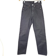 NWT Replay Women's M991 90s Style Carrot Mom Jeans Black Sz 26