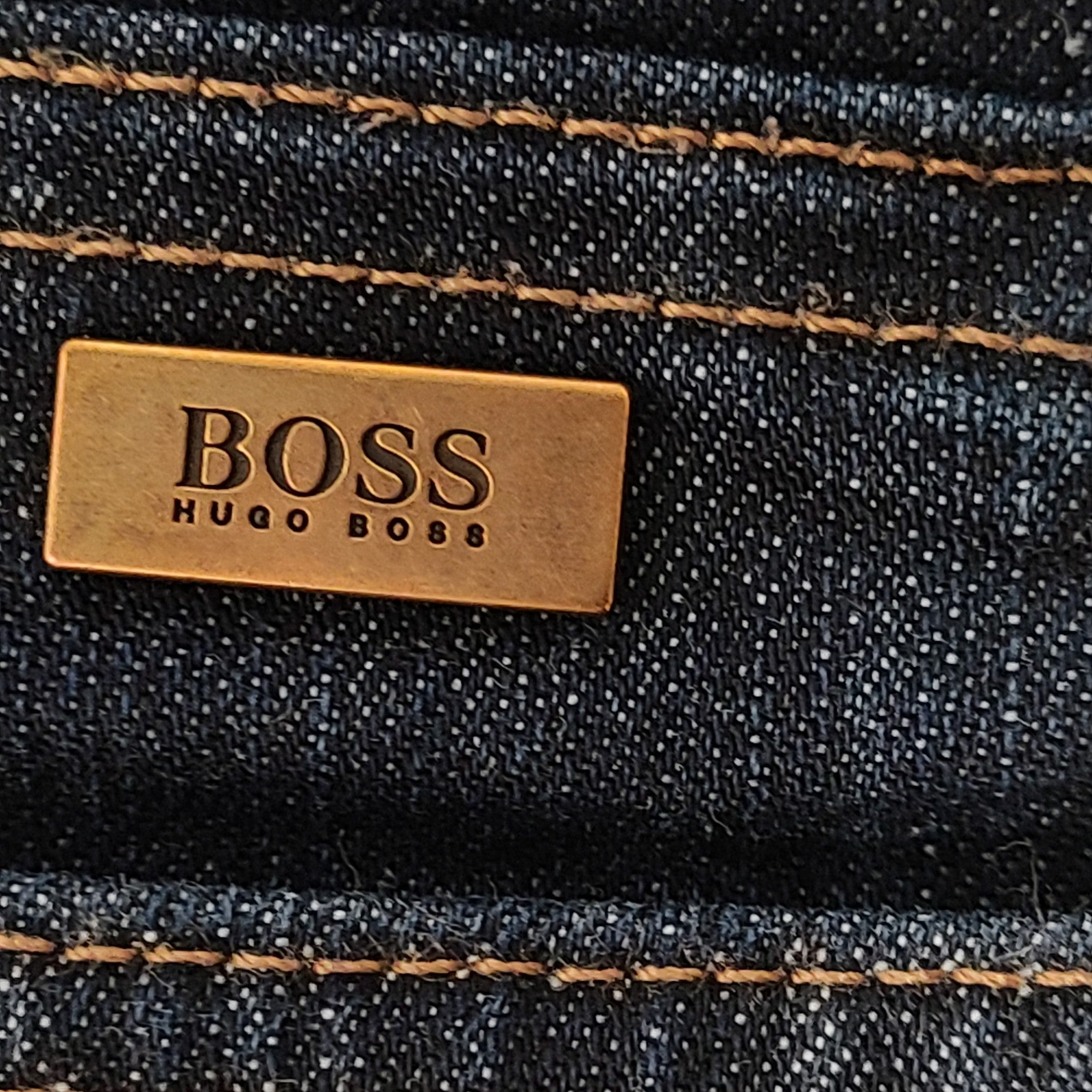 Hugo Boss Men's Delaware 3 Stretch Cotton Jeans Dark Wash Sz 36 x 28