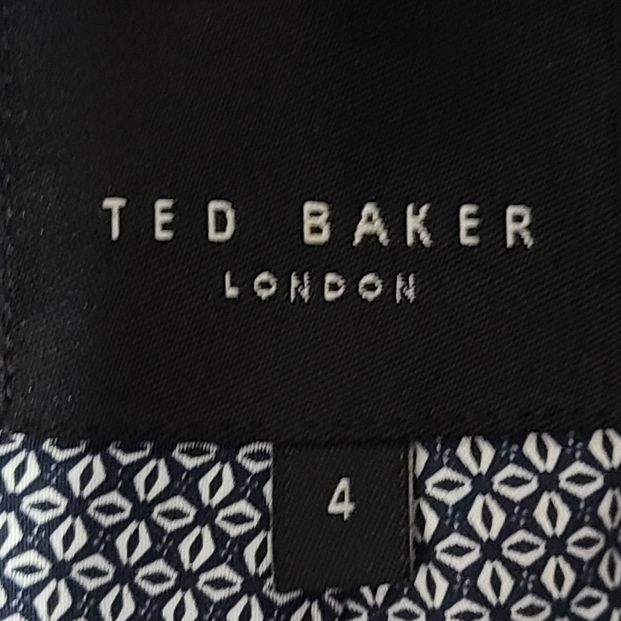 Ted Baker Men's Cotton Blazer Jacket w/ Zip-Out Bib Navy Blue Sz 40 (4)