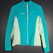 Mammut Women's Aconcagua Light ML Jacket Full Zip Turquoise Blue Sz S