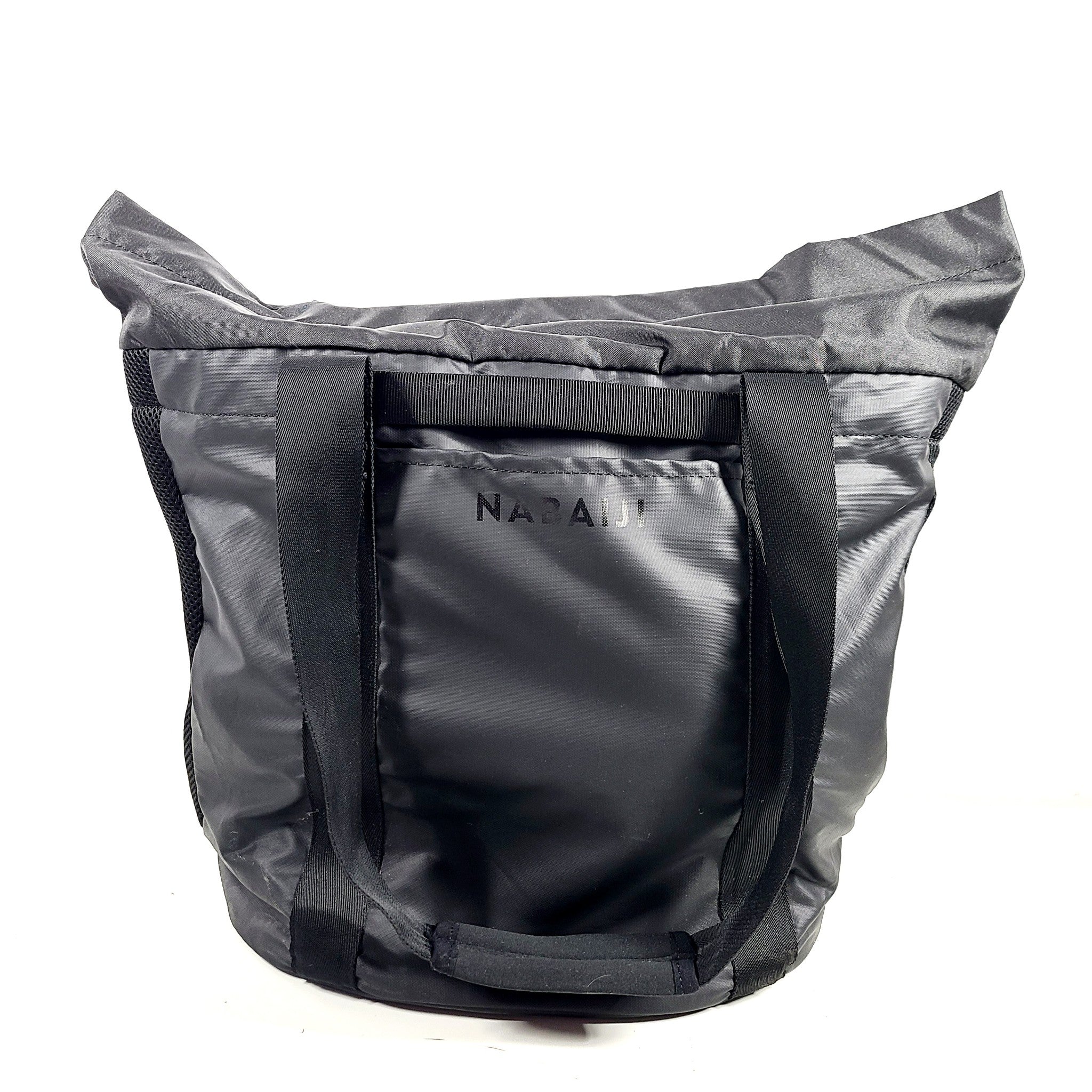 Nabaiji Large Swim Tote Bag Water Resistant - Black 27L