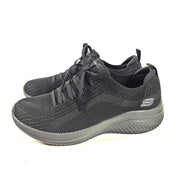 Skechers Women's Ultra Flex 3.0 Big Plan All Black Sneakers Cool Memory Foam 7.5