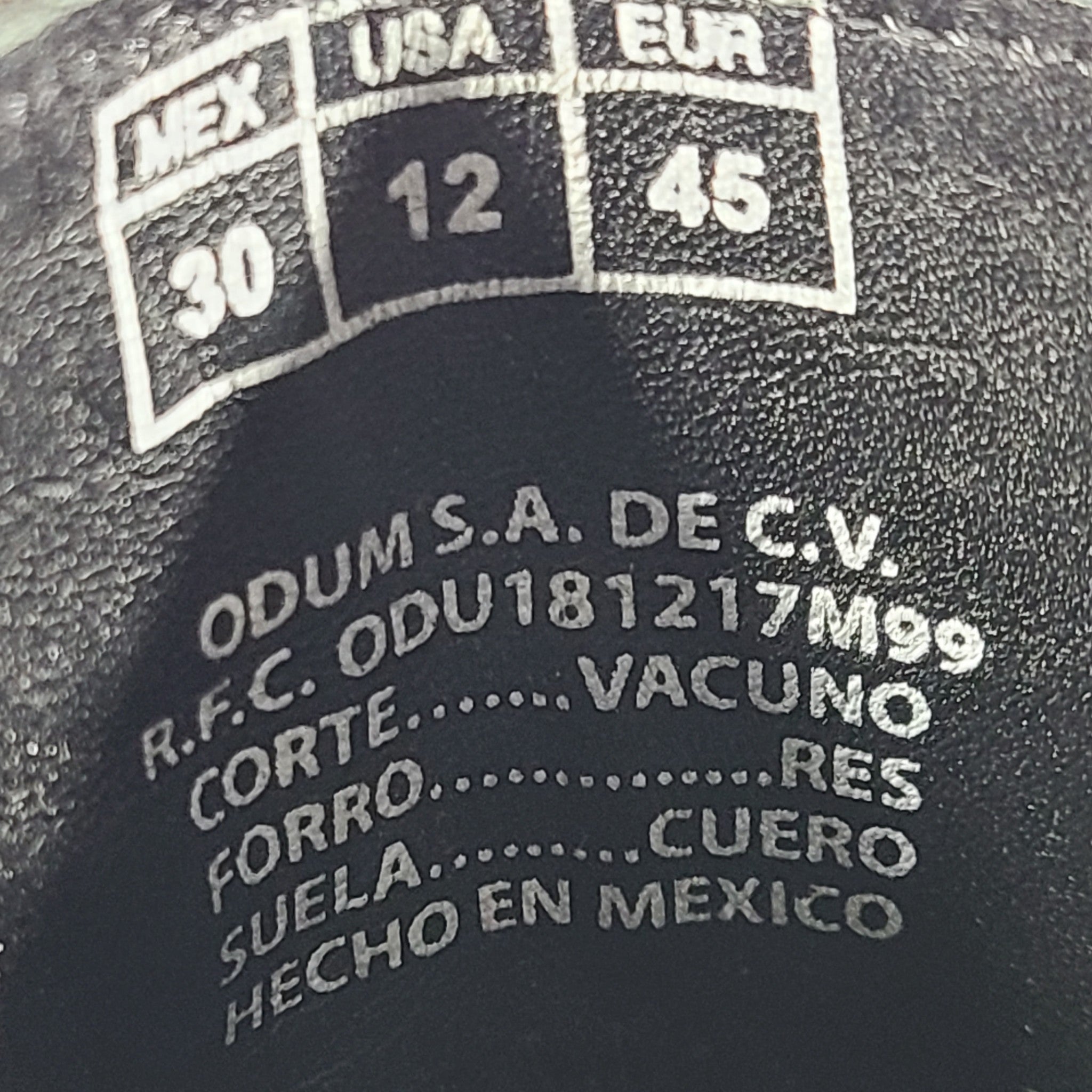 Mezcalero Men's Paulo Epic Black Leather Ankle Boots Shoes US Sz 12