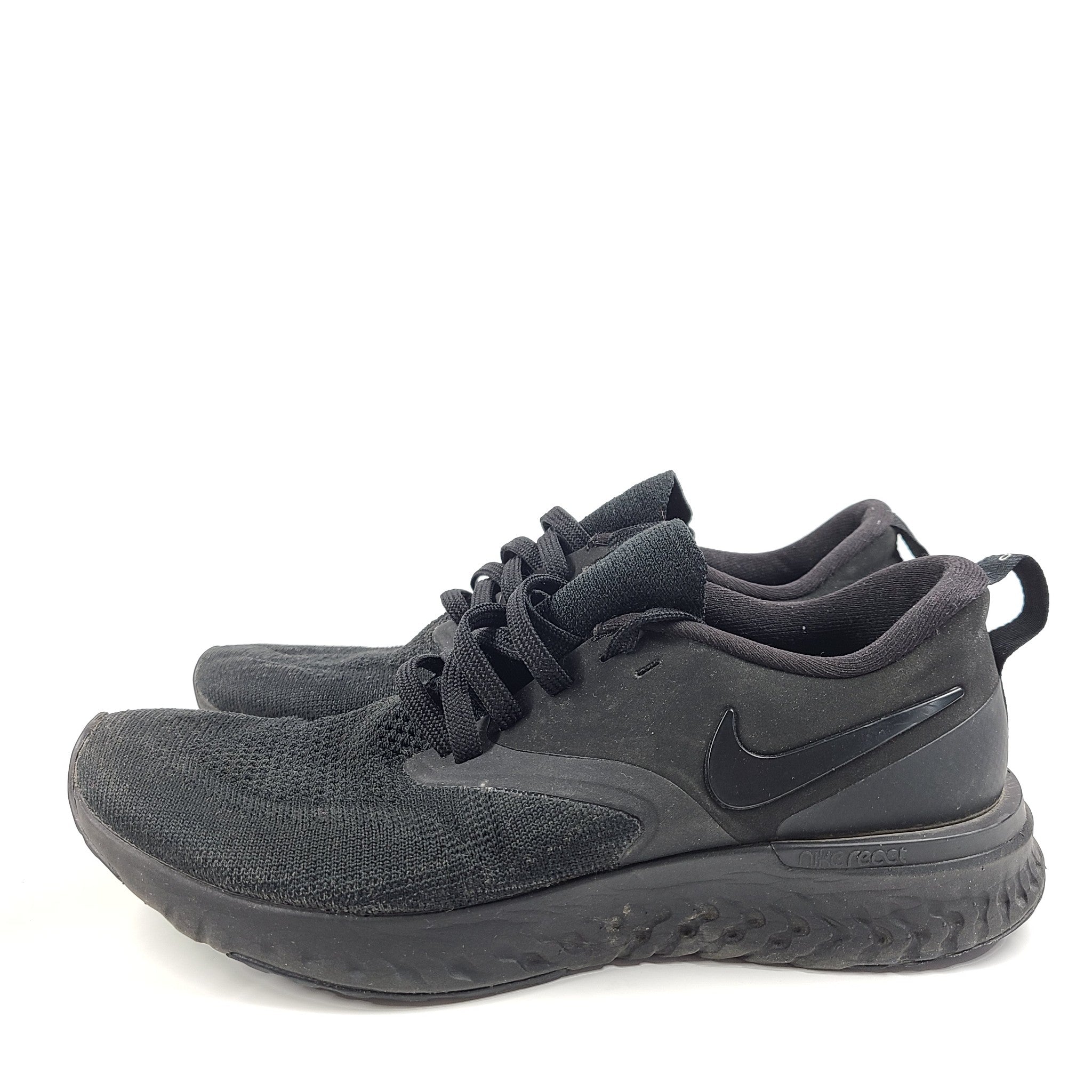 Nike Women's Odyssey React Flyknit 2 Running Shoes Black US 6.5 AH1016-001