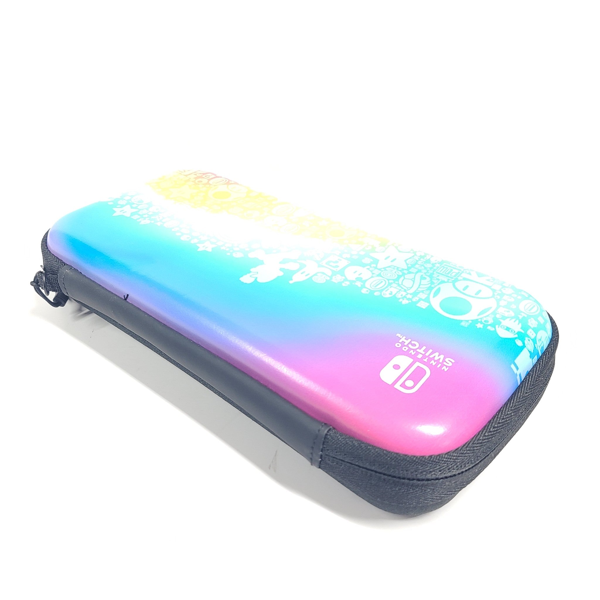 Nintendo Switch Deluxe Travel Case for Nintendo Switch - Multicolor Rainbow