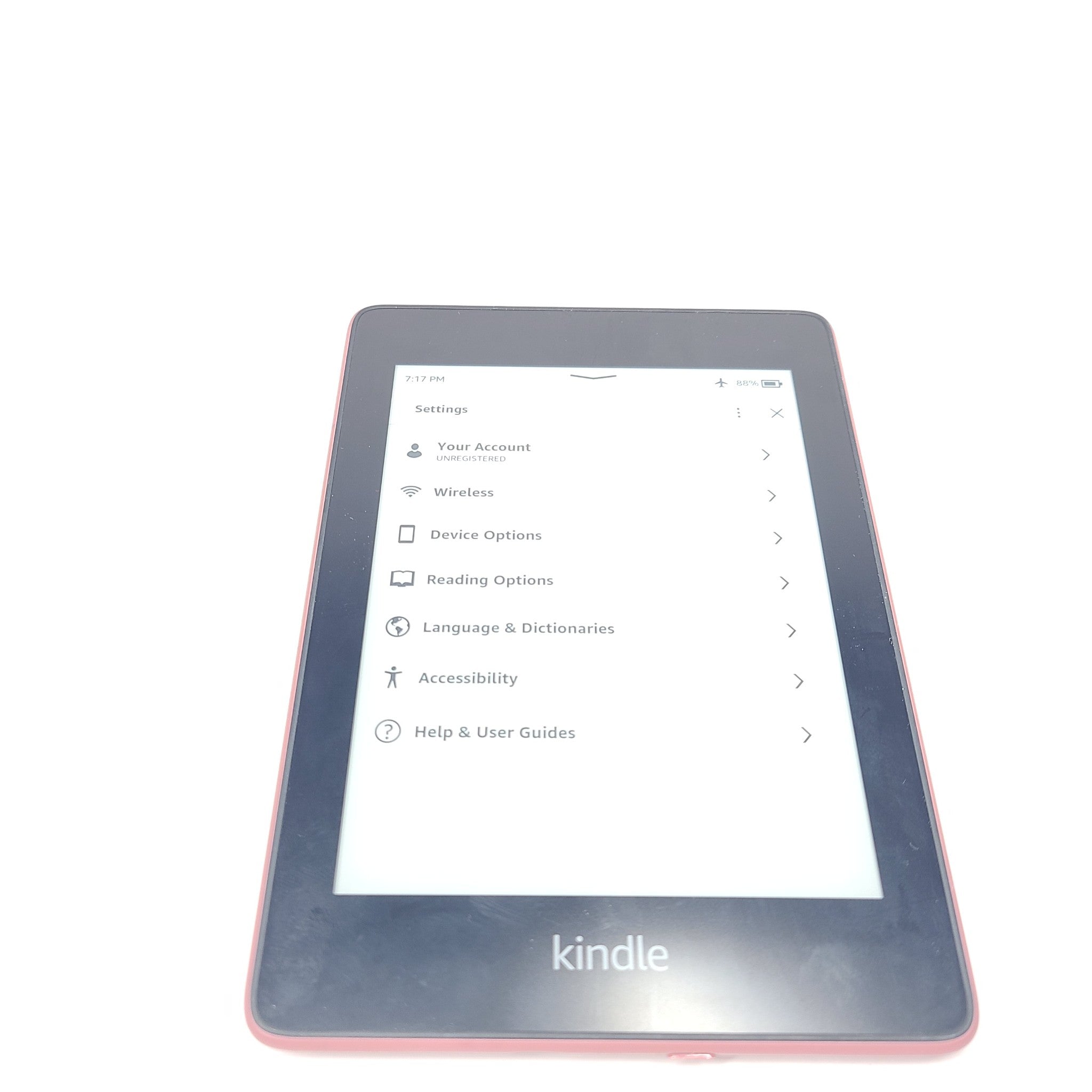 Amazon Kindle Paperwhite 10th Gen. 8GB, Wi-Fi, 6" Purple Plum - Grade A